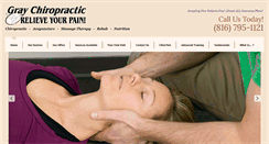 Desktop Screenshot of graychiropractic.com